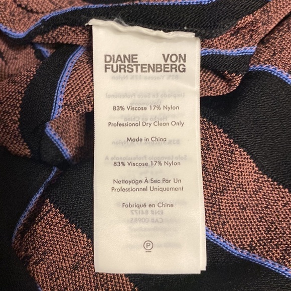 Diane Von Furstenberg Susan Skirt Pleated Jacquard-Knit Skirt Size Small NEW - Picture 11 of 14